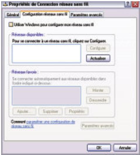 NEUF TELECOM PACK WIFI - Désactivation du gestionnaire de réseau sans fil de Windows XP (Trio 2 ou Trio 3C mode bridge uniquement) - 2