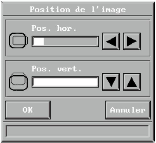 DAVIS DL-450 - Position de l'image - 1