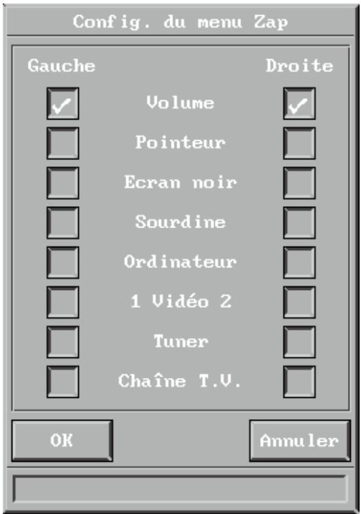 DAVIS DL-450 - Menu Zap - 1