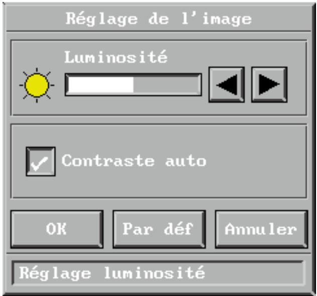 DAVIS DLX-10 - Réglage de l'image - 2