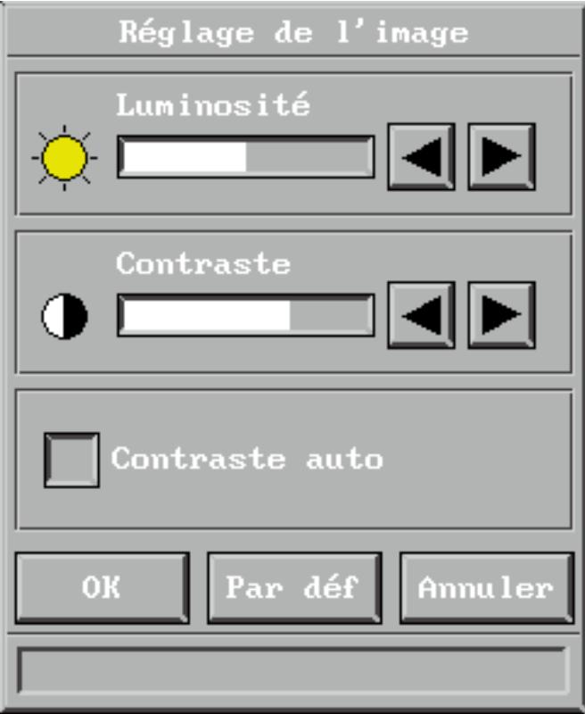DAVIS DLX-10 - Réglage de l'image - 3