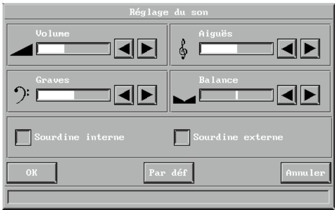 DAVIS DLX-10 - Réglage du son - 1