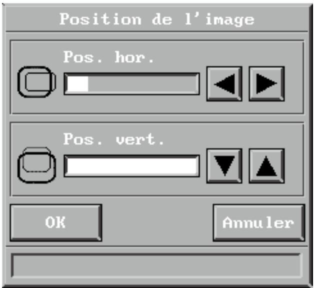DAVIS DLX-10 - Position de l'image - 1