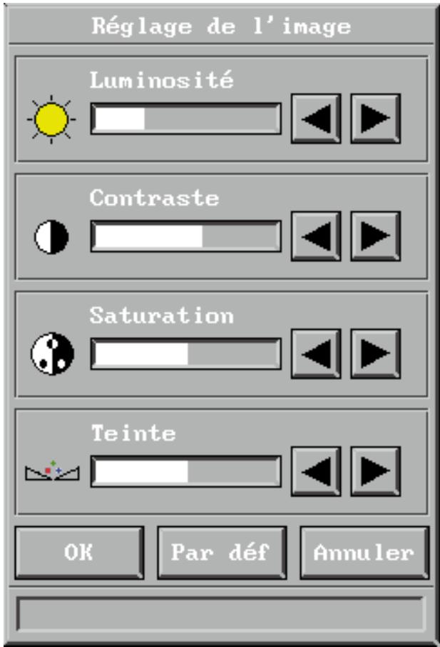 DAVIS DLX-10 - Réglage de l'image - 5