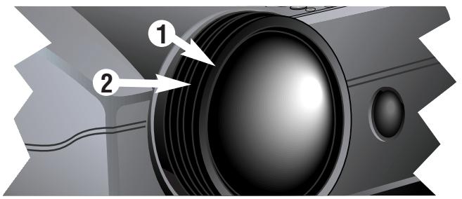 DAVIS DLX-10 - Réglage de la mise au point/du zoom - 1