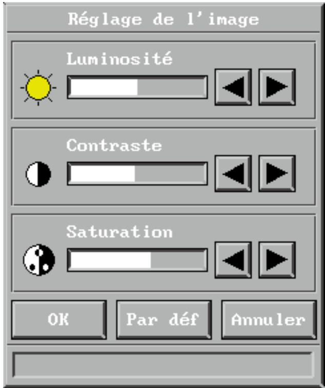 DAVIS DLX-10 - Réglage de l'image - 4