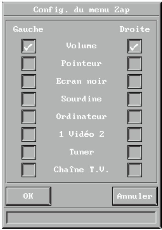 DAVIS DLX-10 - Menu Zap - 1