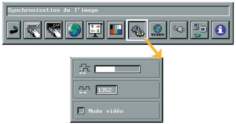 DAVIS DPX-16I - Synchronisation de l'image - 1