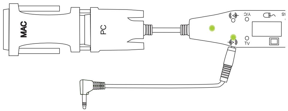 DAVIS DPX-16I - Raccord audio au MAC - 1