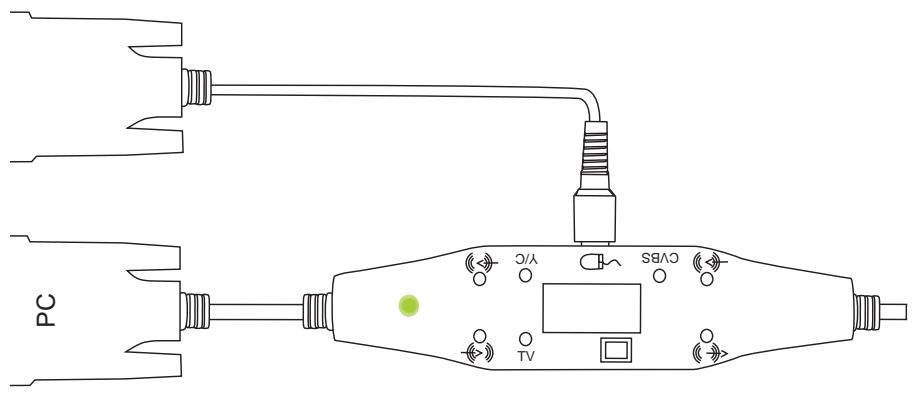 DAVIS DPX-16I - Raccord à un PC et à un cable série de souris RS232 - 1