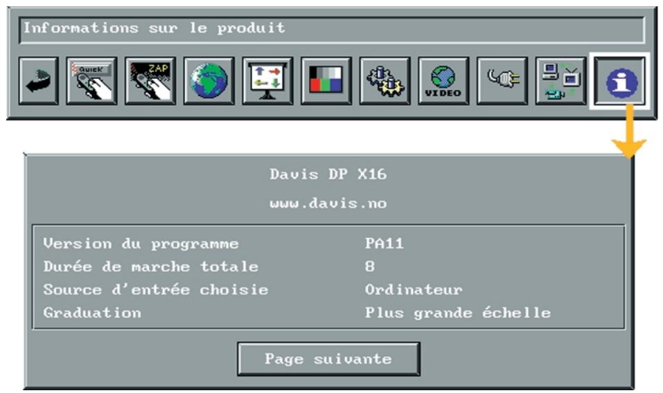 DAVIS DPX-16I - Informations sur le produit - 1