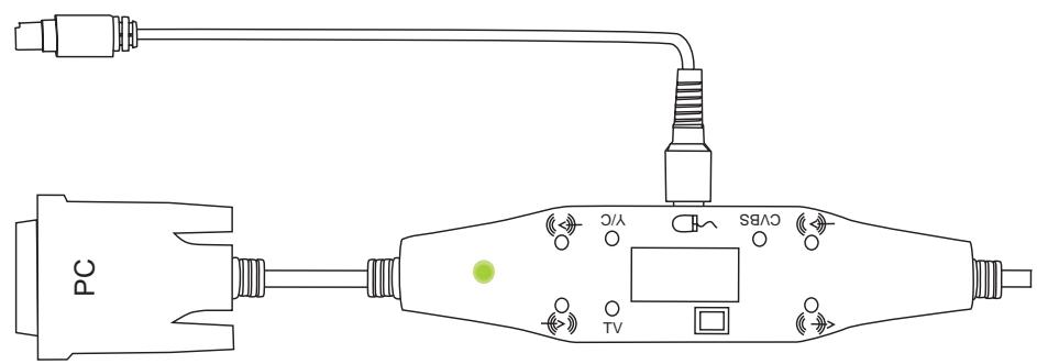 DAVIS DPX-16I - Raccord à un PC et à un cable de souris PS/2 - 1