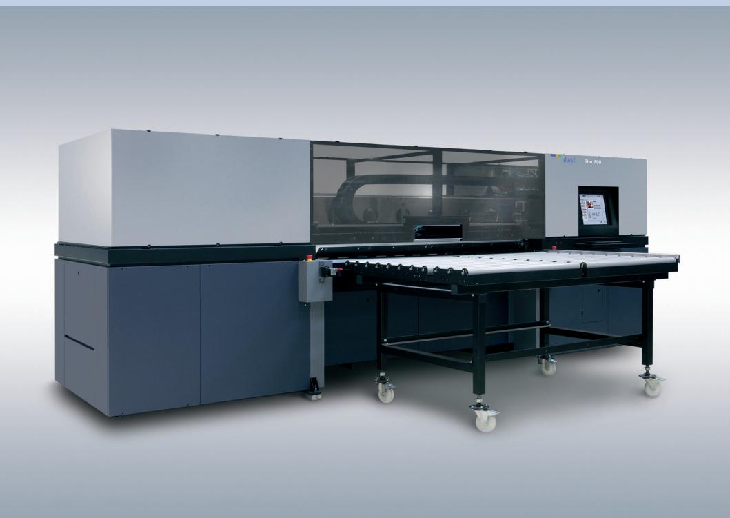 DURST RHO 750 - Rho 750 imprimante UV à plateau - 1
