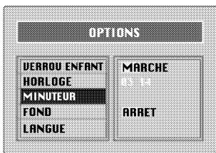 PHOCUS LCD 30 WMS - Options Menu (Bouton rose) - 3