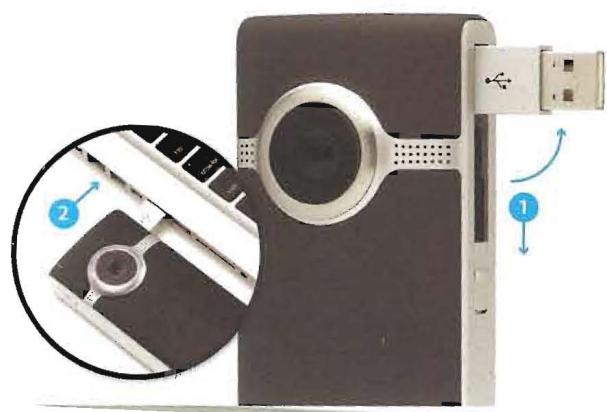 CISCO FLIP VIDEO - Chargement de la batterie - 1