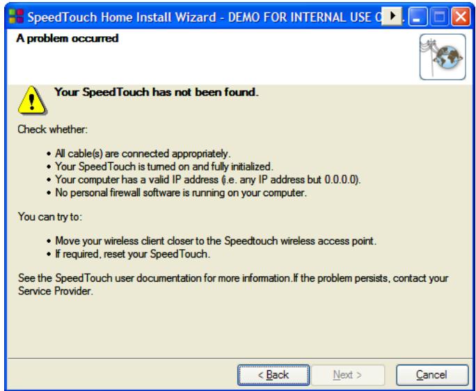 THOMSON SPEED TOUCH 510 V5 - Procedez comme suit: - 1