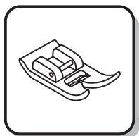 EURO-PRO 7130 S - F Coudre avec le pied ourleur - 6