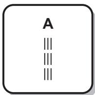 EURO-PRO 7130 S - F Coudre avec le pied ourleur - 7