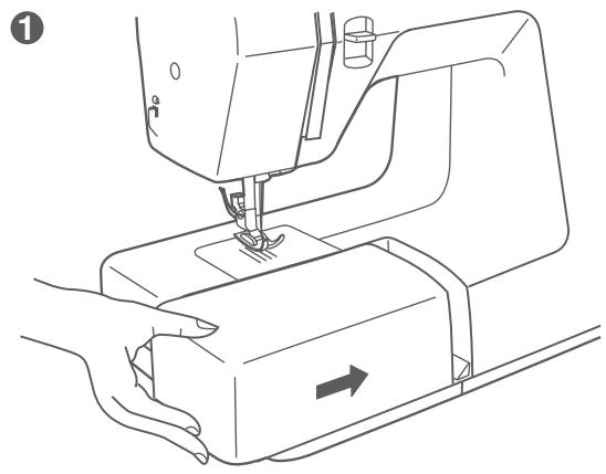 EURO-PRO 7500 - Extra Pieds-de-biche (2) - 1