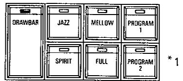 KAWAI X1000 - Réglages manuels - 1