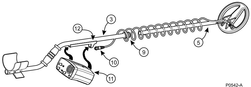 MINELAB MUSQUETEER ADVANTAGE - Completing the Shaft Assembly - 1