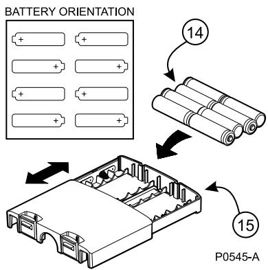 MINELAB MUSQUETEER ADVANTAGE - Installation of Alkaline Batteries - 1