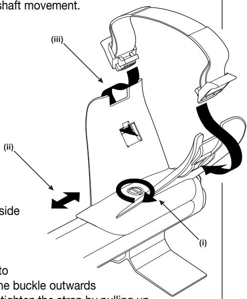 MINELAB QUATTRO MP - Fitting the armrest strap - 1