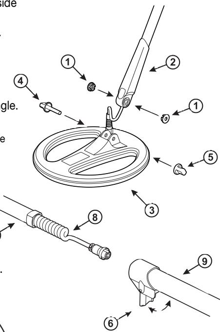 MINELAB QUATTRO MP - Step 2 - Shaft Assembly - 1