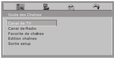 NEXT BASE SDV485-BY 2 - CHAINES TV - 1