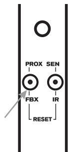 SABINE PHANTOM MIC RIDER PMR-GP1 - Configuration de l'anti-larsen FBX - 2