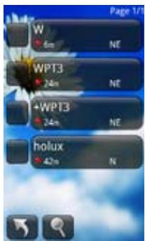 HOLUX FUNTREK130 PRO - Chercher des points de repère - 1