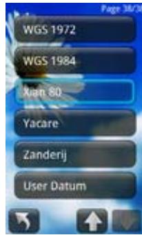 HOLUX FUNTREK130 PRO - Datum des coordonnées - 2