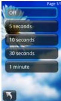 HOLUX FUNTREK130 PRO - Durée de changement de page - 2