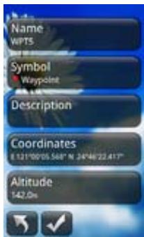 HOLUX FUNTREK130 PRO - Marquer un point de repère - 1