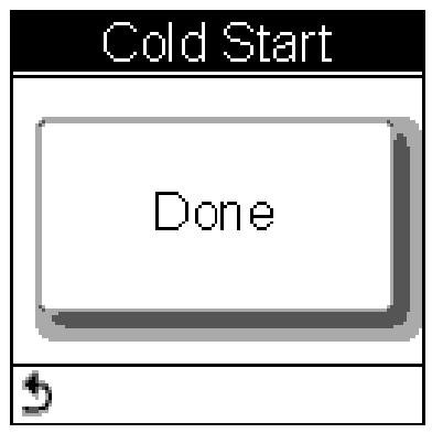 HOLUX GPSPORT 260 PRO - Setting  GPS  Cold Start (Réglage  GPS  Démarrage à froid) - 3