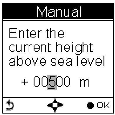 HOLUX GPSPORT 260 PRO - Calibrage manuel: - 4