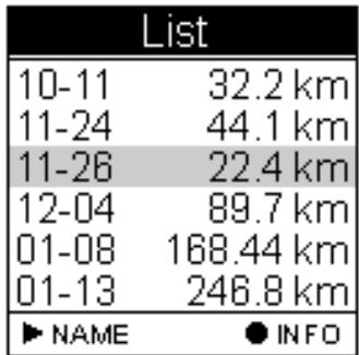 HOLUX GPSPORT 260 PRO - Mode Historique - 3