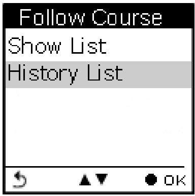 HOLUX GPSPORT 260 PRO - Follow Course Mode (Mode Suivre course) - 2