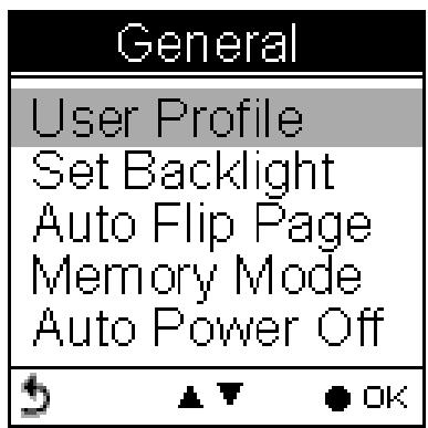 HOLUX GPSPORT 260 PRO - General (Général) (Réglage) - 2