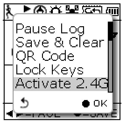 HOLUX GPSPORT 260 PRO - Menu rapide - 2