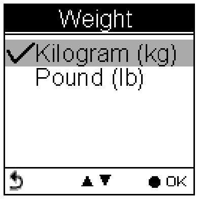 HOLUX GPSPORT 260 PRO - Weight (Poids) - 1