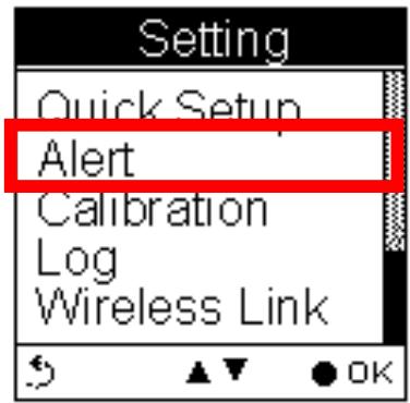 HOLUX GPSPORT 260 PRO - Pour régler des alertes - 1