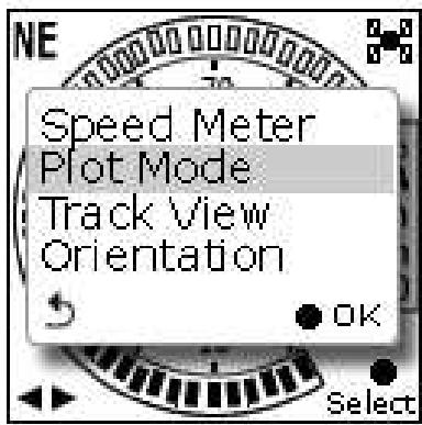 HOLUX GPSPORT 260 PRO - Afficher la course du chemin en Plot Mode (mode Dessinage) - 1
