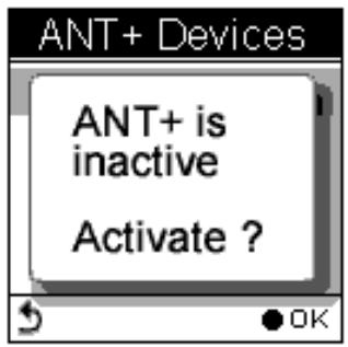 HOLUX GPSPORT 260 PRO - Activer le lien sans fil - 3