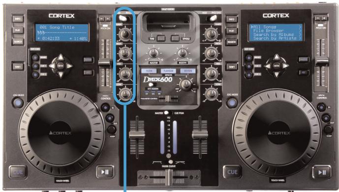 CORTEX DMIX600 - Mikrofonbereich - 1