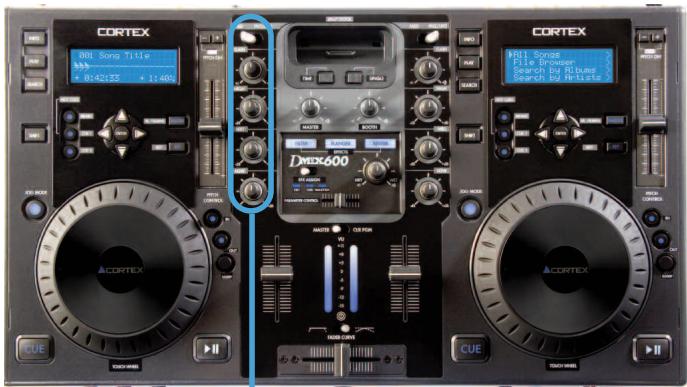 CORTEX DMIX600 - Sección Microfondo - 1