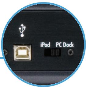 CORTEX DMIX600 - To connect your Dmix to your PC as an Ipod dock: - 1