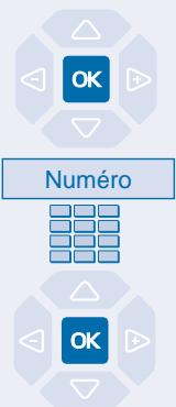 CONNEXITY M760 - Renseigner le numéro libre : - 1