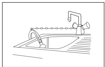 THOMSON THOM C8 - Installation du tuyau d'évacuation (pour évacuer directement l'eau de condensation) - 4