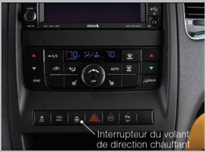 DODGE DURANGO - VOLANT DE DIRECTION CHAUFFANT - 1